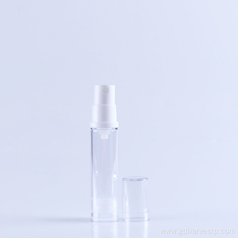 Plastic Skincare 5ml 10ml 15ml Airless Pump Bottle