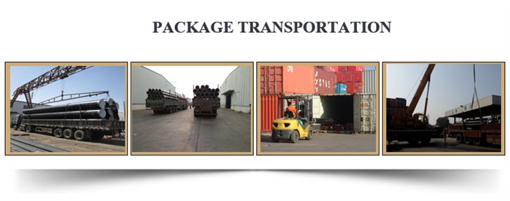 FBE Coating Steel Pipe package transportation