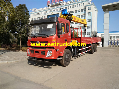 DFAC 6x4 10ton Motocin tare da Cranes