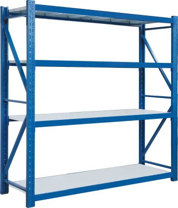 Medium storage display shelves