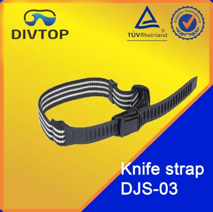 Rubber Leg Strap For Survive Knife