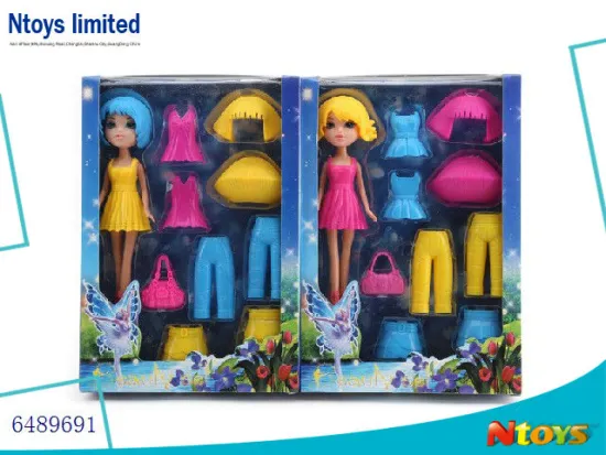 6489691 9" VINYL DOLL FANCY DOLL