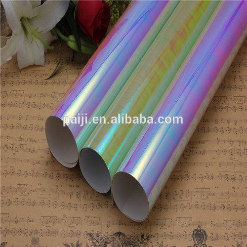 Factory rainbow holographic foil for paper hologram foil