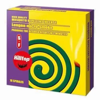 Green Mosquito Coil/Mosquito Coil, 8 to 12-hour Burning Time, Smokeless, Customized Colors Welcomed