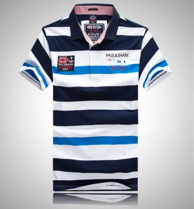 custom stripe polo shirt , cotton pique polo shirt