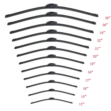 wiper blades universal adapter with U-Hook adapter metal wiper blade