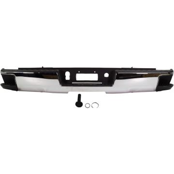 Rear Step Bumper for Chevrolet Silverado 1500 (2014-2018) w/o Parking Aid Sensors - GM1103176 84077953