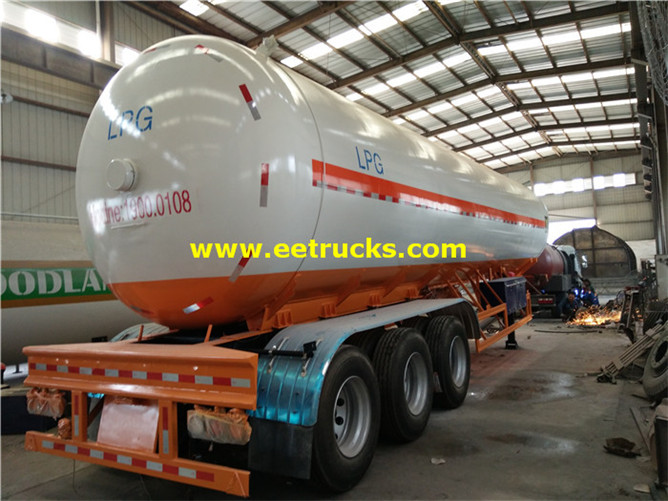 LPG Delivery Tank Trailer