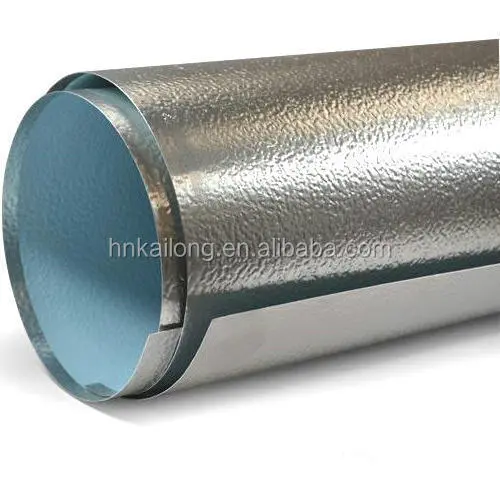 China Factory Durable Aluminum Embossed Coil Jacket Polysurlyn for Pipe Insulation with Moisture Barrier