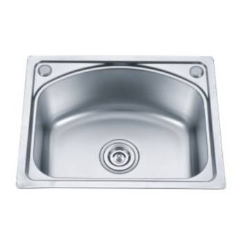 Chậu rửa thanh đơn bằng thép không gỉ kiểu dáng đẹp
