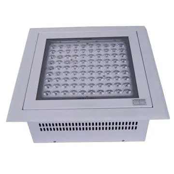 Compact Low Profile 60W Gas Station LED Canopy Light