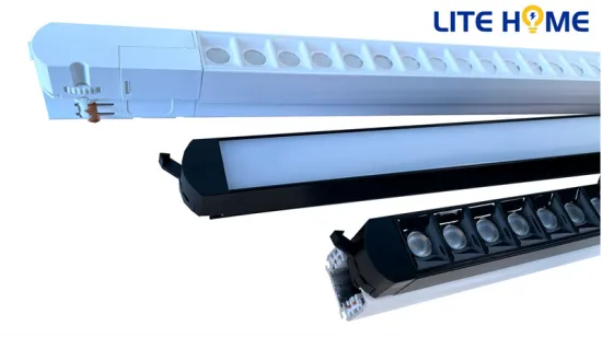 Rail lighting 20w rectangle led linear track light