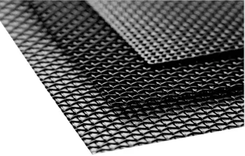 Epoxy coated woven wire mesh