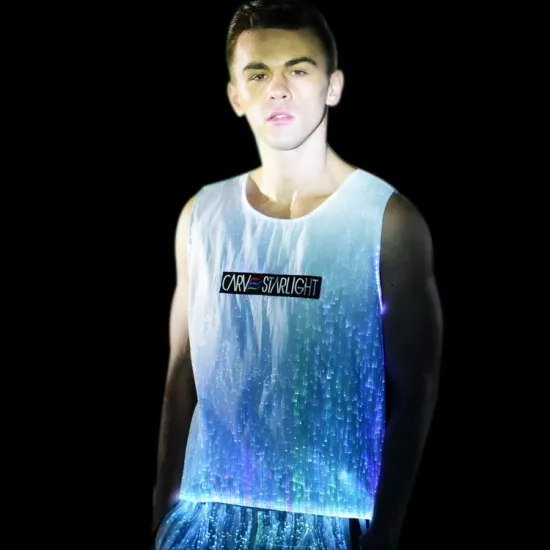 Sound Activated LED Light Up T-Shirts: Custom Glow Clothes