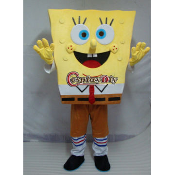 custom made High quality Adult Cartoon spongebob animal mascot costumes