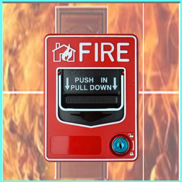 Conventional Fire Alarm System Manual Call Point, Manual Push Button