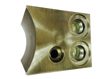 CNC-bearbeiteter Stahl-kundenspezifischer Zylinderventilblock
