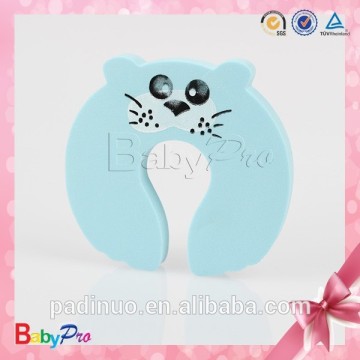 2015 brand new design for baby safety cute animal pattern U-form EVA door stopper