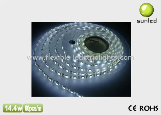 14.4w / M Smd Flexible Led Strip Lights Low Power Consumption