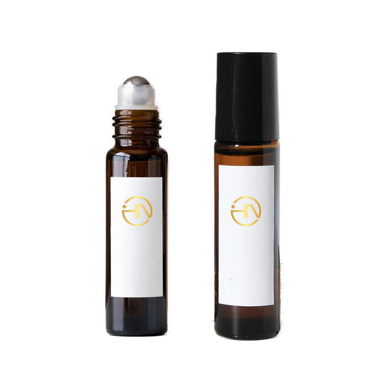 Empety 6ml glass essential oil roller bottles