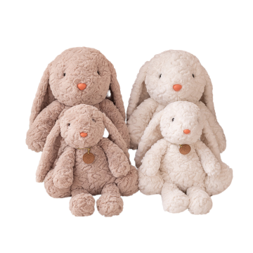 Cute Bunny Plush Toys: 35cm and 50cm Soft Cartoon Rabbit Dolls for Easter