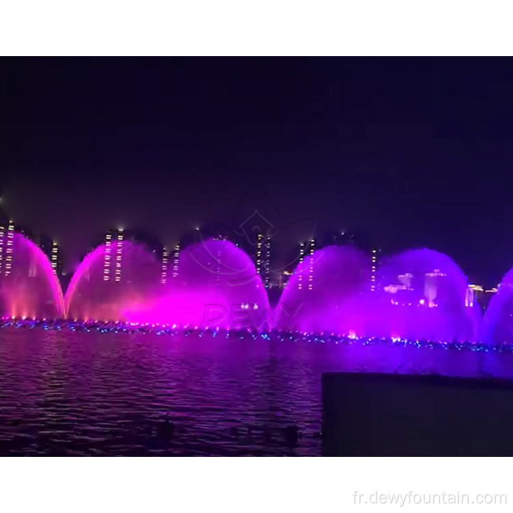 Extérieur grand spectacle d'eau laser de fontaine musicale