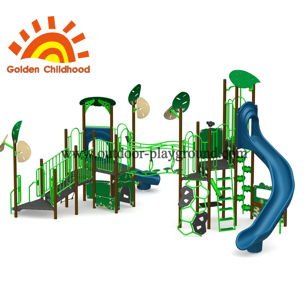 Natural Street Outdoor Playground Equipment