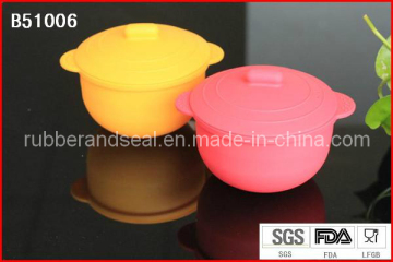 Food Grade Silicone Lunch Box with Lid