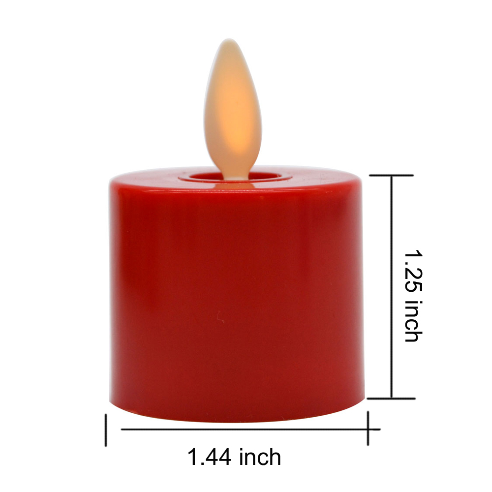 Flameless Moving Wick Led Tea Light Candles, 고품질 Flameless