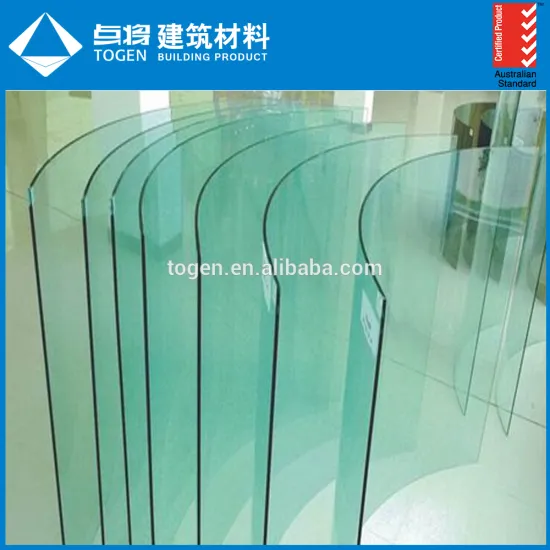 Customized Made Curved Bent Toughened Glass Jumbo Glass