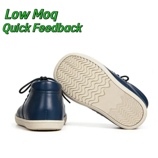 barefoot kids casual shoes navy blue
