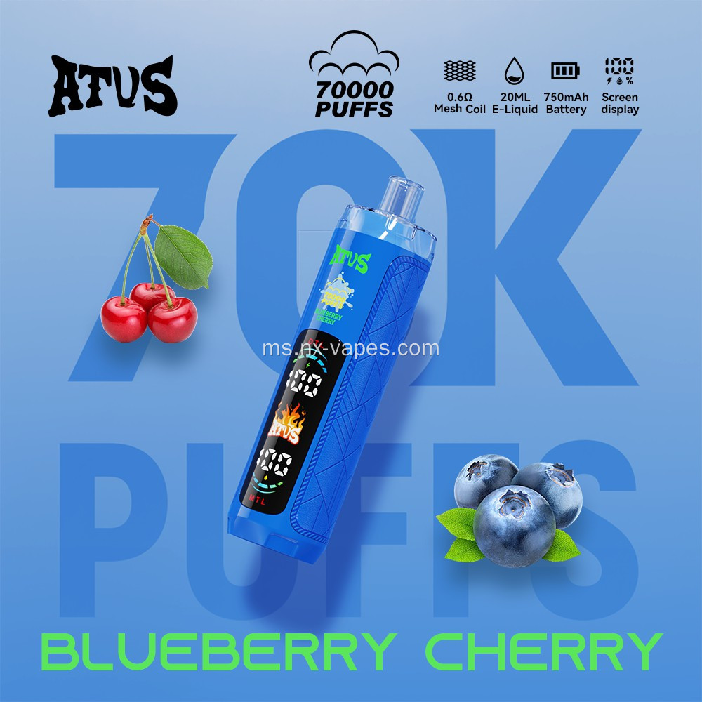ATVS 70K PUFFS Pen Vape DTL pakai buang
