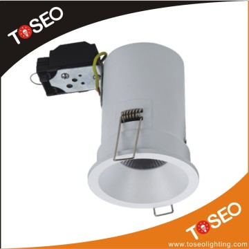 round fixed COB fire rated dimmable recessed lighting