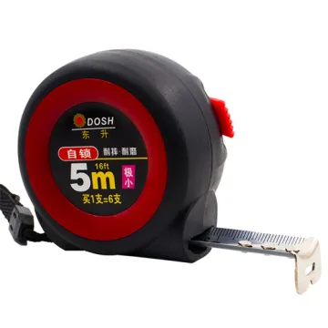 ABS shell steel tape with three brake buttons