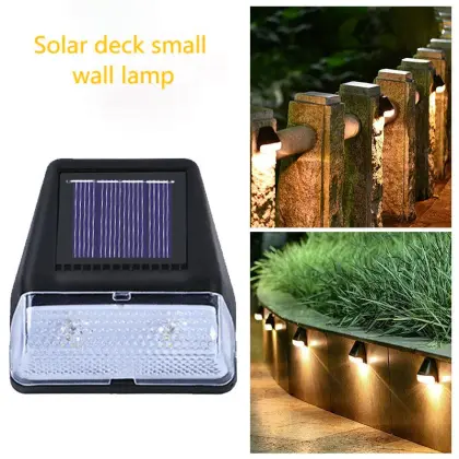 Top Design Solar Wall Lamp - Outdoor Rainproof Garden Decoration LED Wall Light