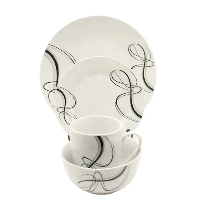 Royal Bone Gift Decal Dinnerware Porcelain Dinnerware Sets