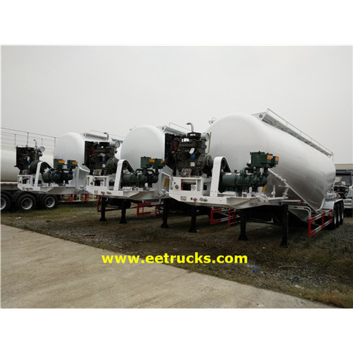 11000 Gallon 3 Eixos Bulk Powder Trailers