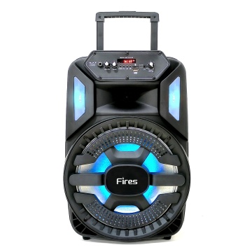 Powerful Wireless Karaoke Speaker with Trolley and Mic