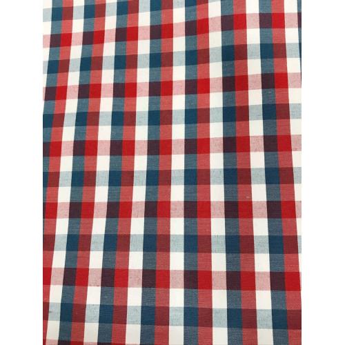 100%Polyester Woven Yarn-dyed Plaid Fabric