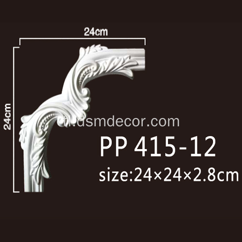 Polyurethane Architectural Decorative Chair Rail Panel Paghuhubog