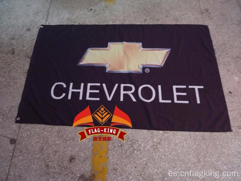 Bandera de Chevrolet 90 * 150 CM poliéster CHEVROLET Banner