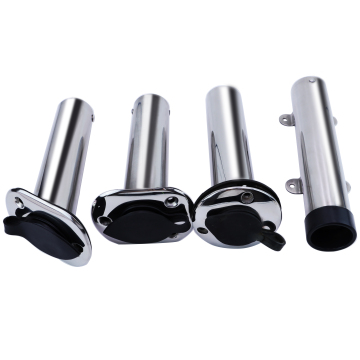 Heavy Duty 316 Stainless Steel Marine Boat Yacht Mirror Polish Fishing Rod Holder