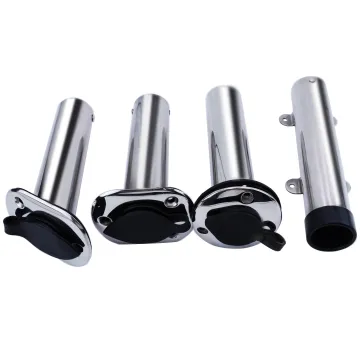 Heavy Duty 316 Stainless Steel Marine Boat Yacht Mirror Polish Fishing Rod Holder