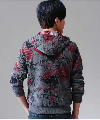 Juvenile Boys Sweater With Long Sleeves