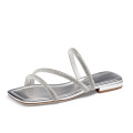Women's Stylish Flat Sandals with Thin Straps