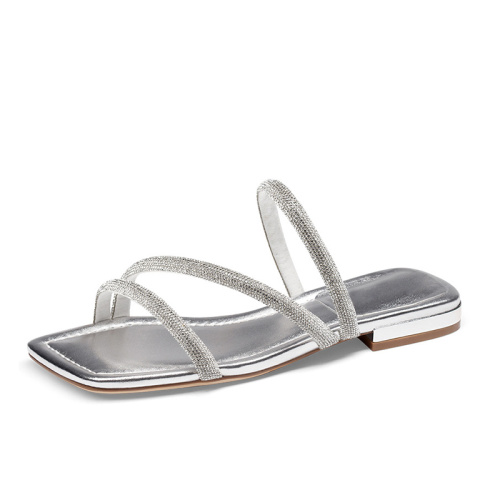 Women's Stylish Flat Sandals with Thin Straps