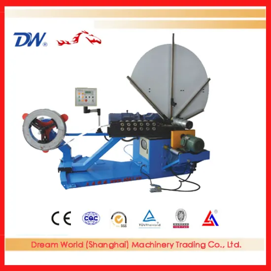 CE&ISO certificated Spiral ventilation duct forming machine Tubeformer used by Ventilation Duct