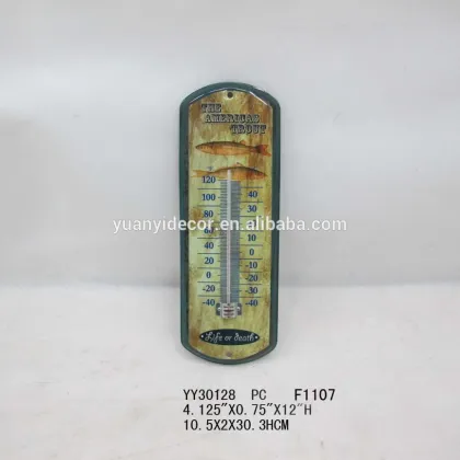 Metal themometer-Fishing-man cave