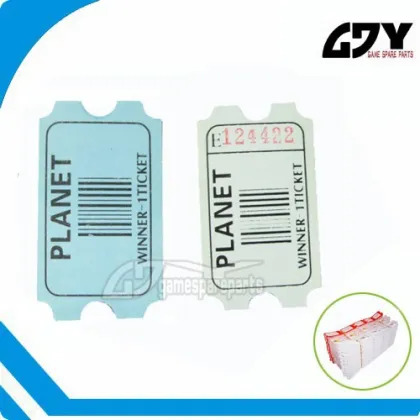 admission ticket for the Raffle ticket with manufacturer ticket