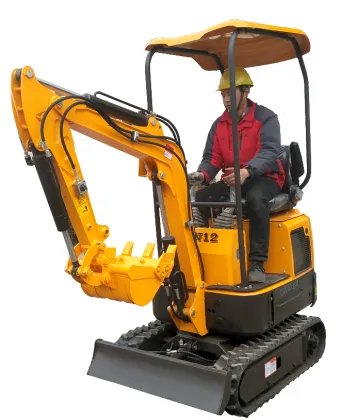 Rhinoceros Mini Diggers Moving Type 1.0 Ton Excavator